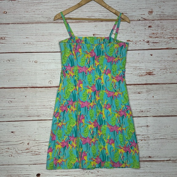 Key West Bow Sun Dress in Seafoam Donnie Sz 6 - Picture 6 of 8
